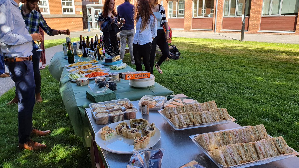 #PGRAS2022 is officially over! Time to enjoy the buffet! Thanks to all presenters and attendees. See you next year!