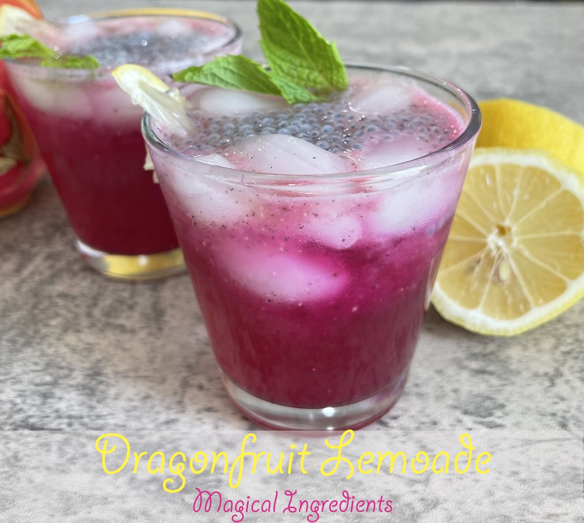 Dragonfruit Lemonade - This is a perfect #lemonade with the nutrition of #pinkpitaya and its vibrant color! Upgrade to your ordinary lemonade to this one! #lemonweek #giveaway #easyrecipe #summercooler go.shr.lc/3wP0Hmu