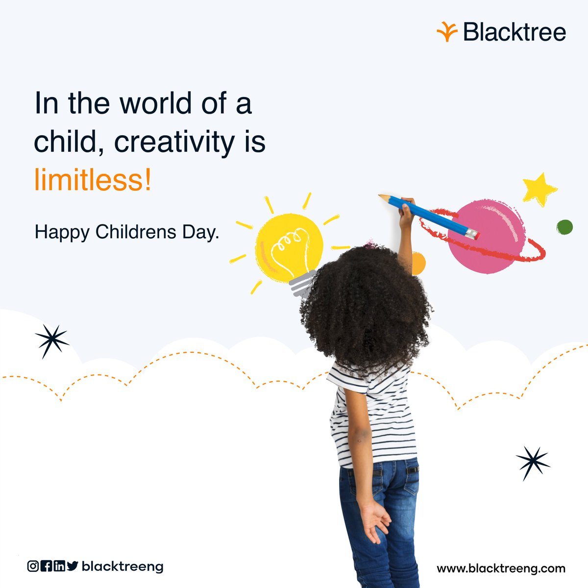 BlackTreeNG's tweet photo. “Every child is an artist, the problem is staying an artist when you grow up.” - Pablo Picasso
To all the amazing kids we wish you a Happy Children's Day.
#blacktree #blacktreecreative #Jonathan #peterobi #tinubu #NNPP #apologize #happychildrensday #childrensday #children https://t.co/k4boeYYX01