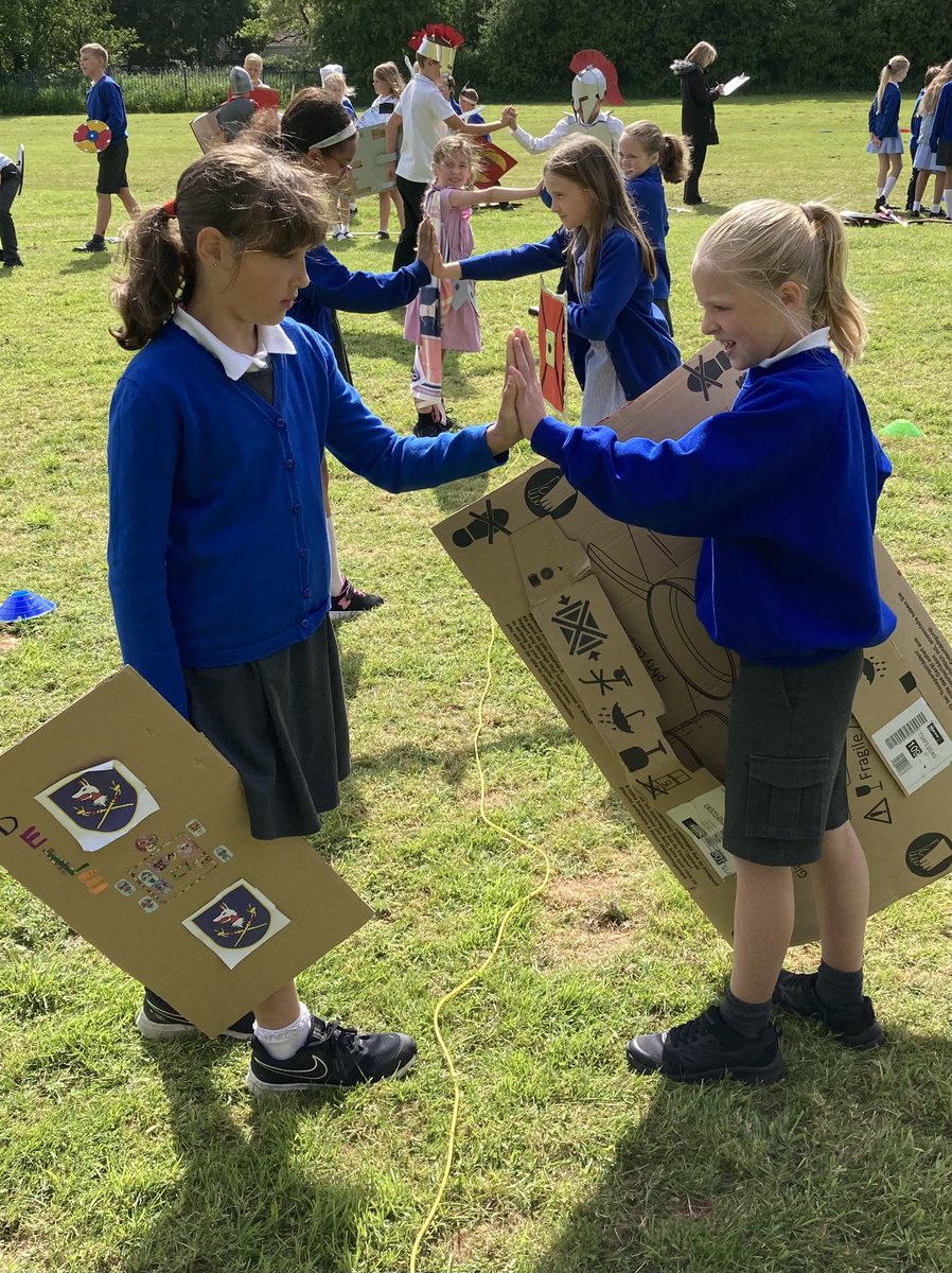latimerprimary's tweet photo. We have had such a fabulous and fun day at the gladiator games today. The Year 4 children were competitive but so full of sportsmanship. Mrs C and Mrs Clarke were so proud #activelearning #enthusiasticlearning #ClassVC #4AC https://t.co/69qLfKaz9B