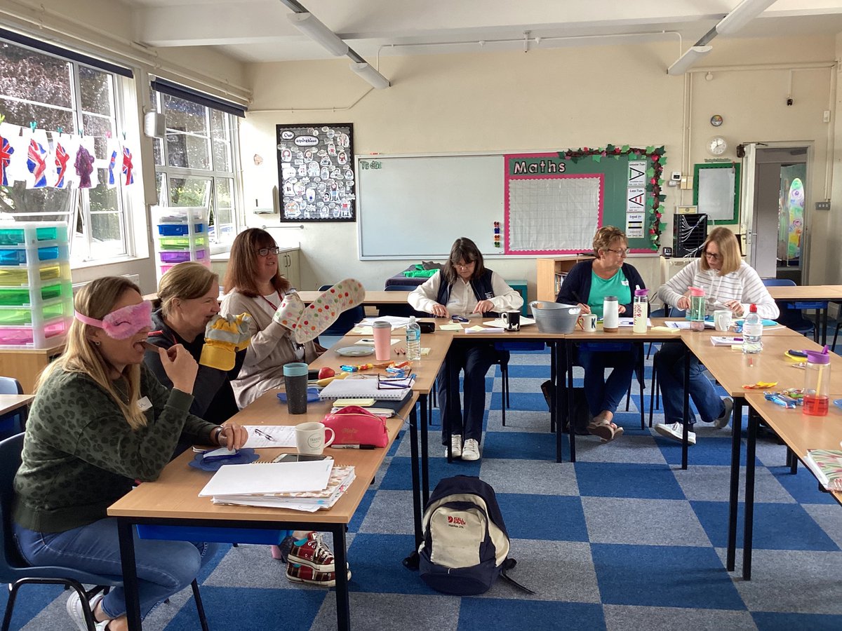 HillOutreach's tweet photo. A great day delivering INSET training on Managing Challenging Behaviour, Differentiation and SMART Targets @marlfield_smg Thank you for inviting us! https://t.co/5kzbS1LKcH