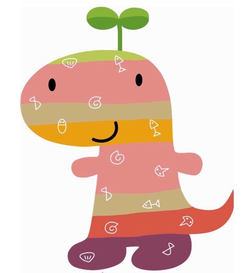 「Tambaryuu No Chi-tan, a dinosaur whose s」|Mondo Mascotsのイラスト