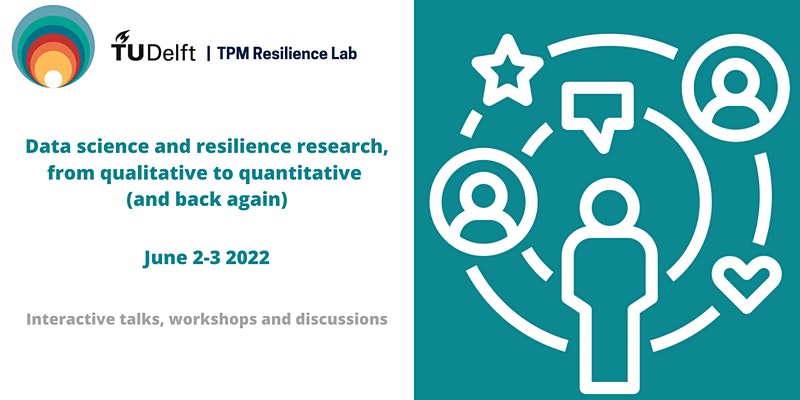 MarikenG's tweet image. Almost weekend, but so much looking forward to this wonderful event next week of the @tudelftTBM  #ResilienceLab. Are you keen to join, please register here: eventbrite.com/e/data-science… together with @samdotC @nazyonca and many more :)

#data #quantitative #qualitative #resilience