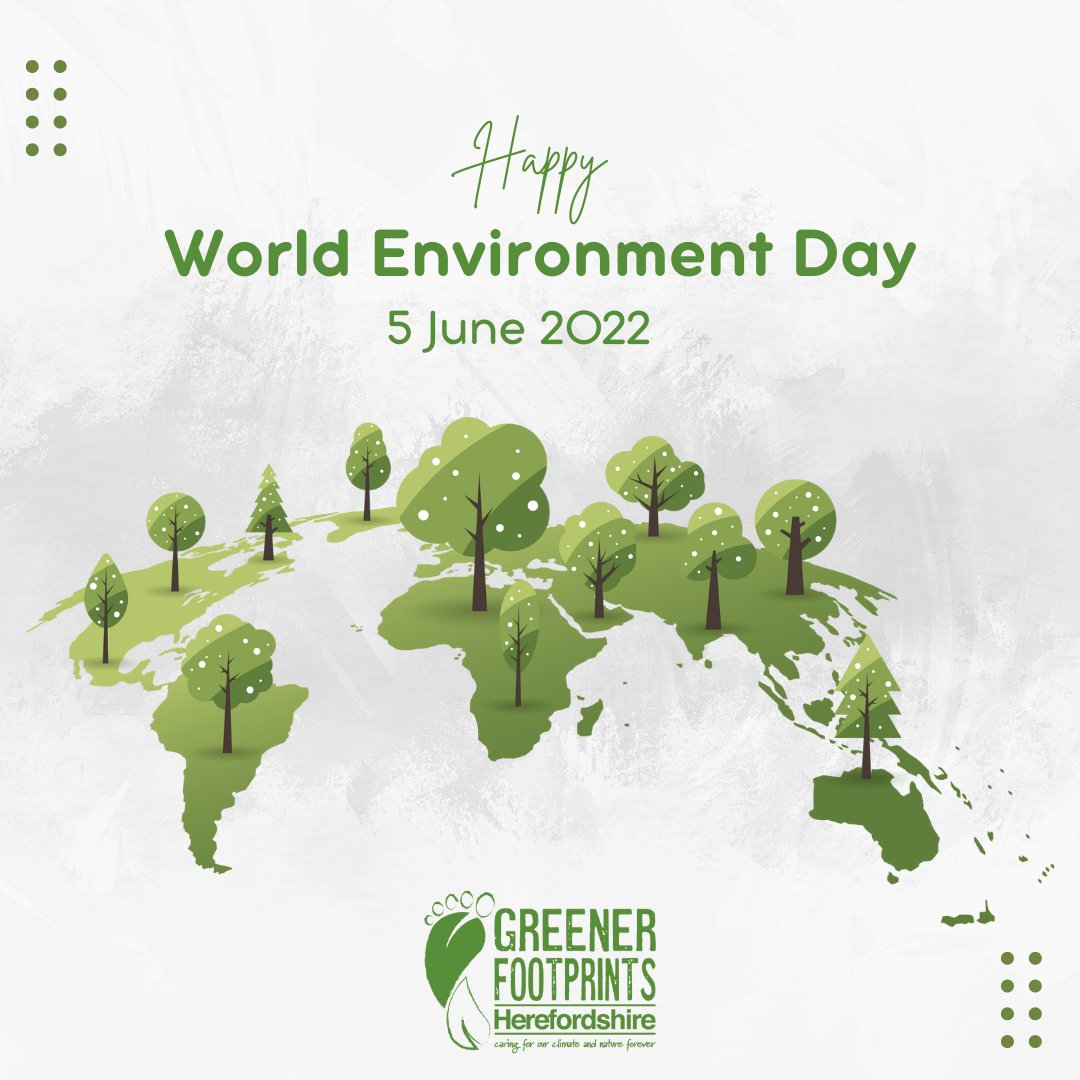 🌎 Happy World Environment Day! We have #OnlyOneEarth so why not start making #GreenerFootprints by taking the pledge today? 

Learn more about how to get involved here ⬇️
greenerfootprints.co.uk
