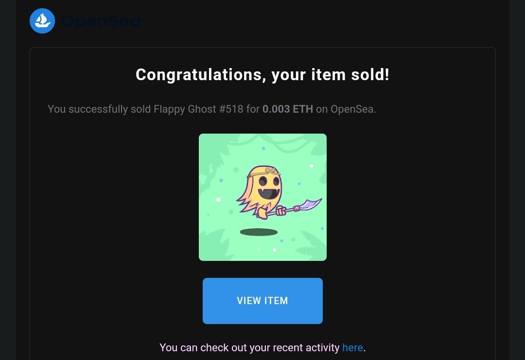 ghostyhood's tweet photo. @FlappyGhost_NFT #518 Sold ! π»π»
Very grateful to @ArtByDezzi ,he became the top holder in our collection π₯π₯π₯
As a form of gratitude, we are giving one of the @FlappyGhost_NFT #512 for our beloved friend β€οΈβ€οΈβ€οΈ
#NFT #NFTs #NFTcommunity #NFTcollectors #FlappyGhost https://t.co/YxGs4BImvE