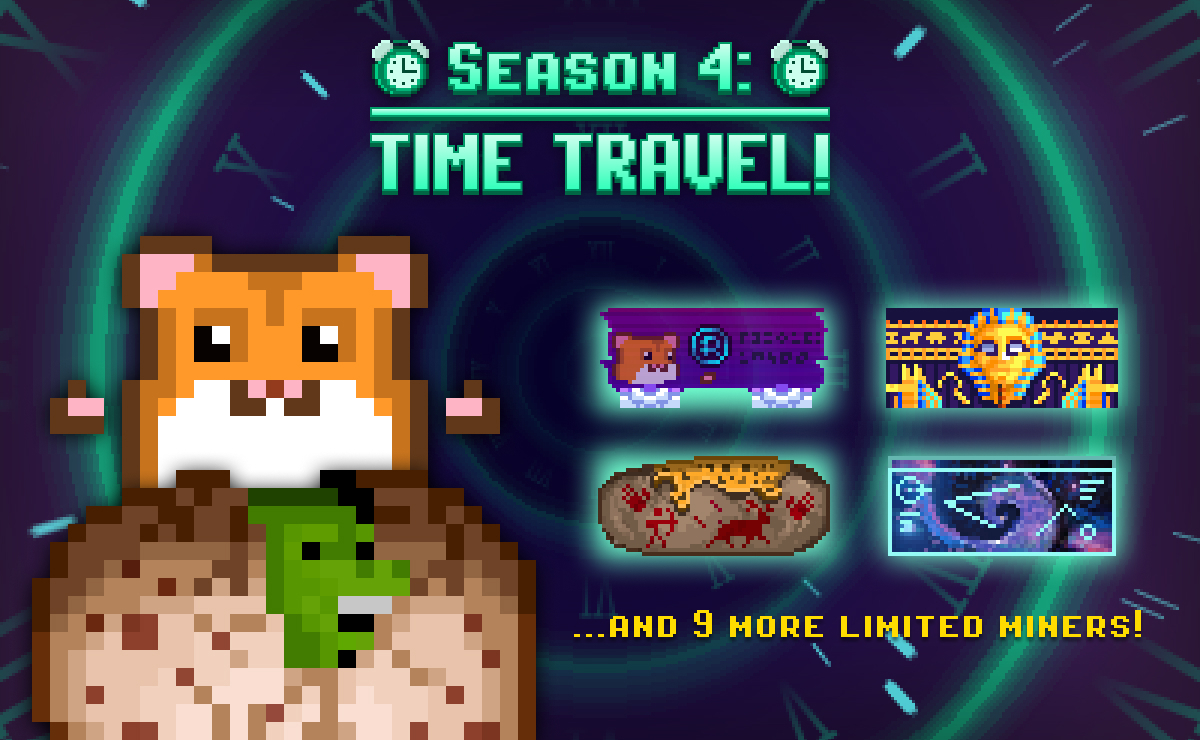 rollercoin_com's tweet photo. Happy Friday, Miners! ✌️🐹

A small reminder from Hamster: Season IV: Time Travel 💫 ends in just 3 days!

Hurry up to complete the remaining levels and receive final rewards 💎

https://t.co/kozpdhMcfI https://t.co/7Y1Q2AoqIt