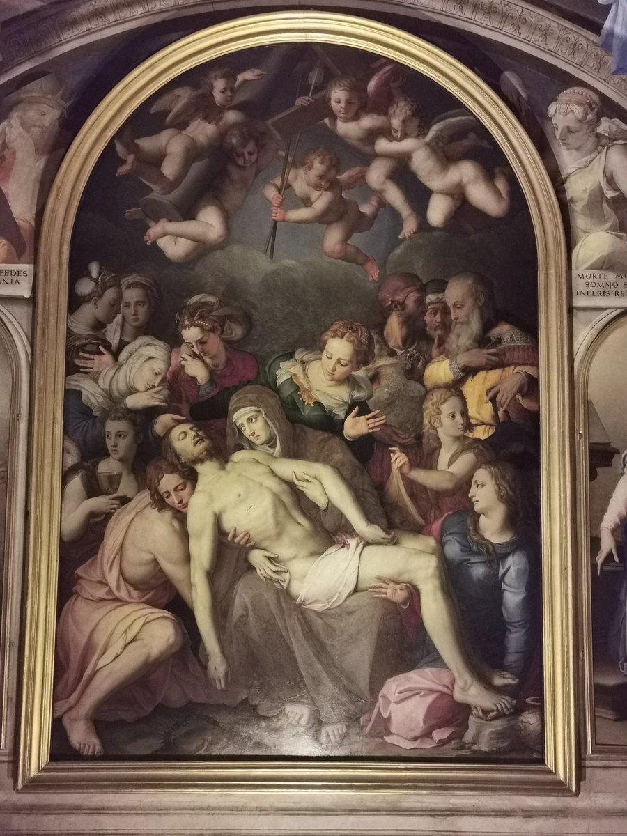 FrdricCostes's tweet photo. La "chapelle Sixtine" du Palais Vecchio par le fabuleux Bronzino.
Je ne m'en suis pas remis.
#Florence 💖 https://t.co/i2vS3xw2SQ