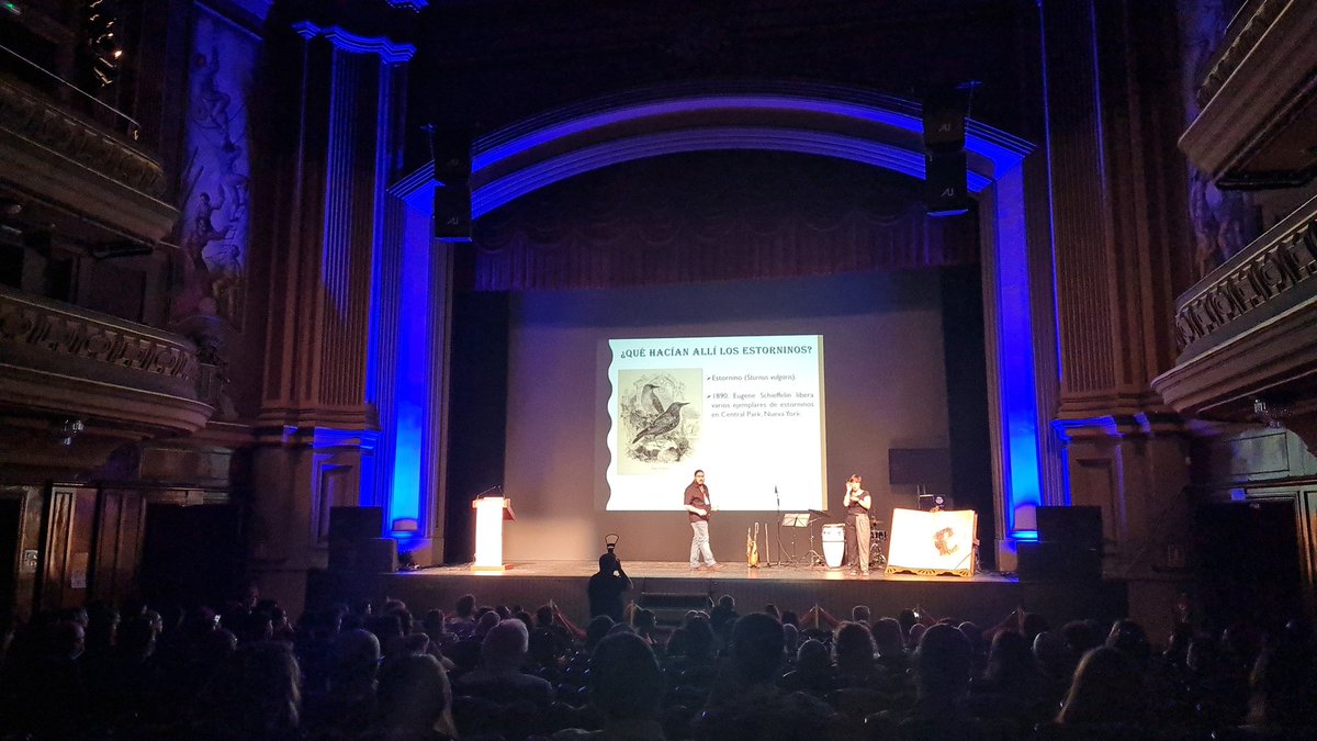 #Desgrana8 
<a href="/Tsalawaly/">Ángel León Panal</a> nos habla de estorninos 
<a href="/lapislazuli_org/">Lapislázuli</a> 
📌@teatroicatolica 
<a href="/aytogr/">Ayuntamiento de Granada</a> <a href="/FECYT_Ciencia/">FECYT</a> <a href="/PacoCuenca/">Paco Cuenca</a> <a href="/Coviran/">Covirán</a> <a href="/CanalUGR/">Universidad Granada</a>