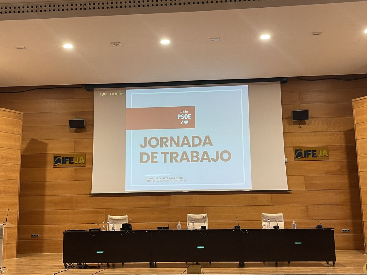 🌹 En la tarde de hoy asistimos a la #JornadaDeTrabajo que se organiza a través del #PSOEJaén

ℹ️ El #PSOEJódar presente hoy con las elecciones autonómicas del próximo #19J como objetivo de la jornada.

#PSOEJódar #PSOEJaén #19J
