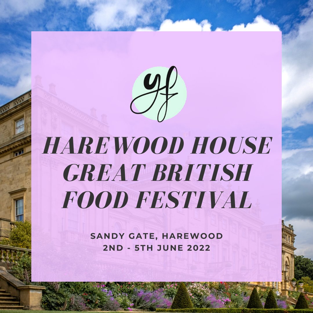 We're so excited for the Harewood House food festival next week! Are you going? 😄

We'll be bringing plenty of yummy flapjack with us, and can't wait to try all the other delicious food. 🥰

Be sure to stop by and say hello if you are attending! 😊