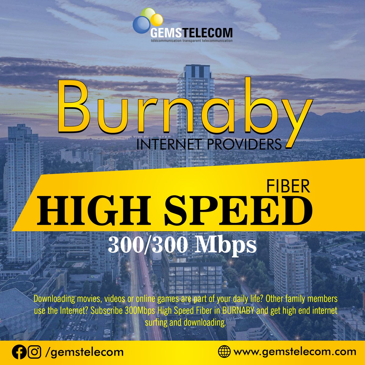 Gemstelecom's tweet photo. Our high-speed internet is perfect for families, businesses, and anyone who wants to stay connected. Plus, our friendly and knowledgeable staff are always here to help. So what are you waiting for? Contact us today to get started!
https://t.co/hcpiBKl8Cs
#InternetPackage https://t.co/zKAlKECI8R