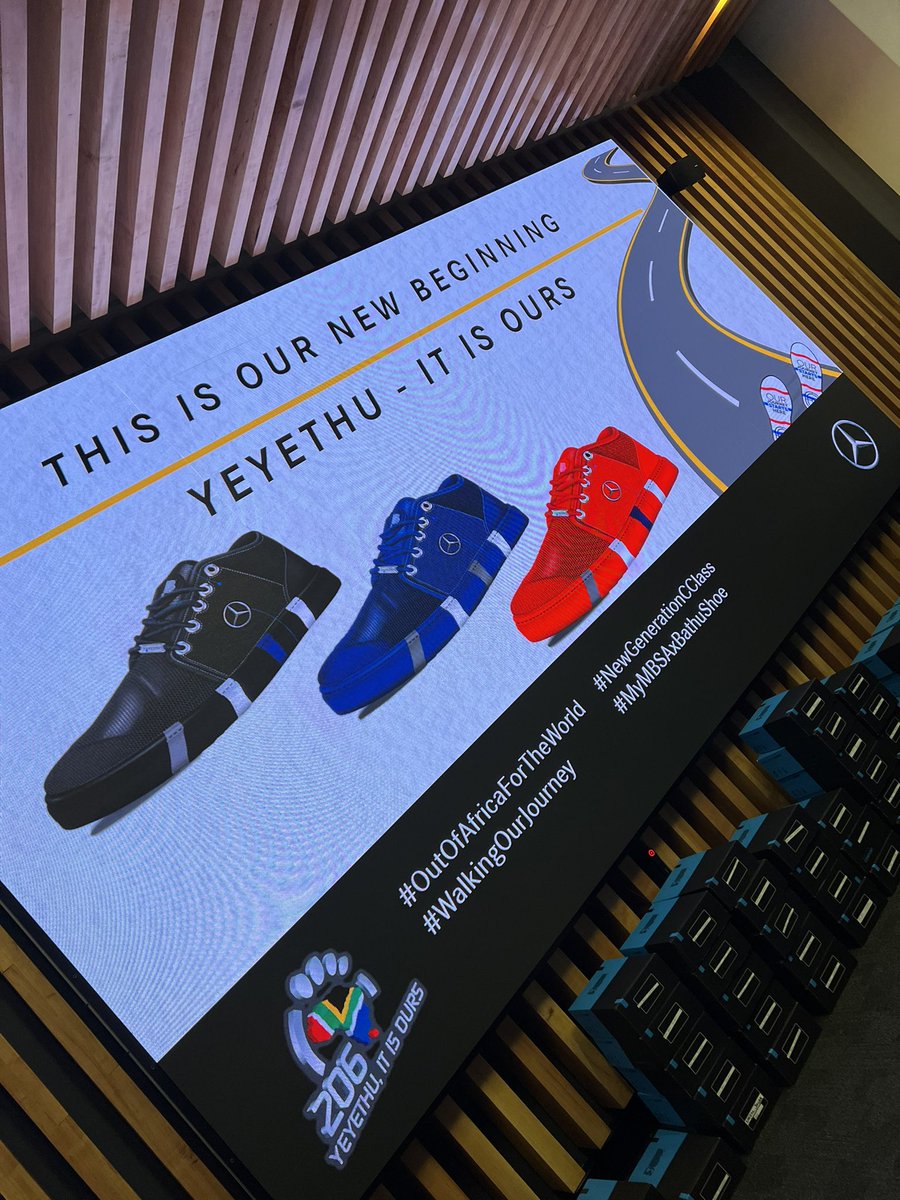 Bathu x Mercedes Benz SA. 

From a room in Alex to collaborating with iconic brands.

A customized mesh edition for the entire Mercedes Benz Plant , Sales &amp; Marketing , Procurement &amp; Finance Team. 

“Walk Your Journey”