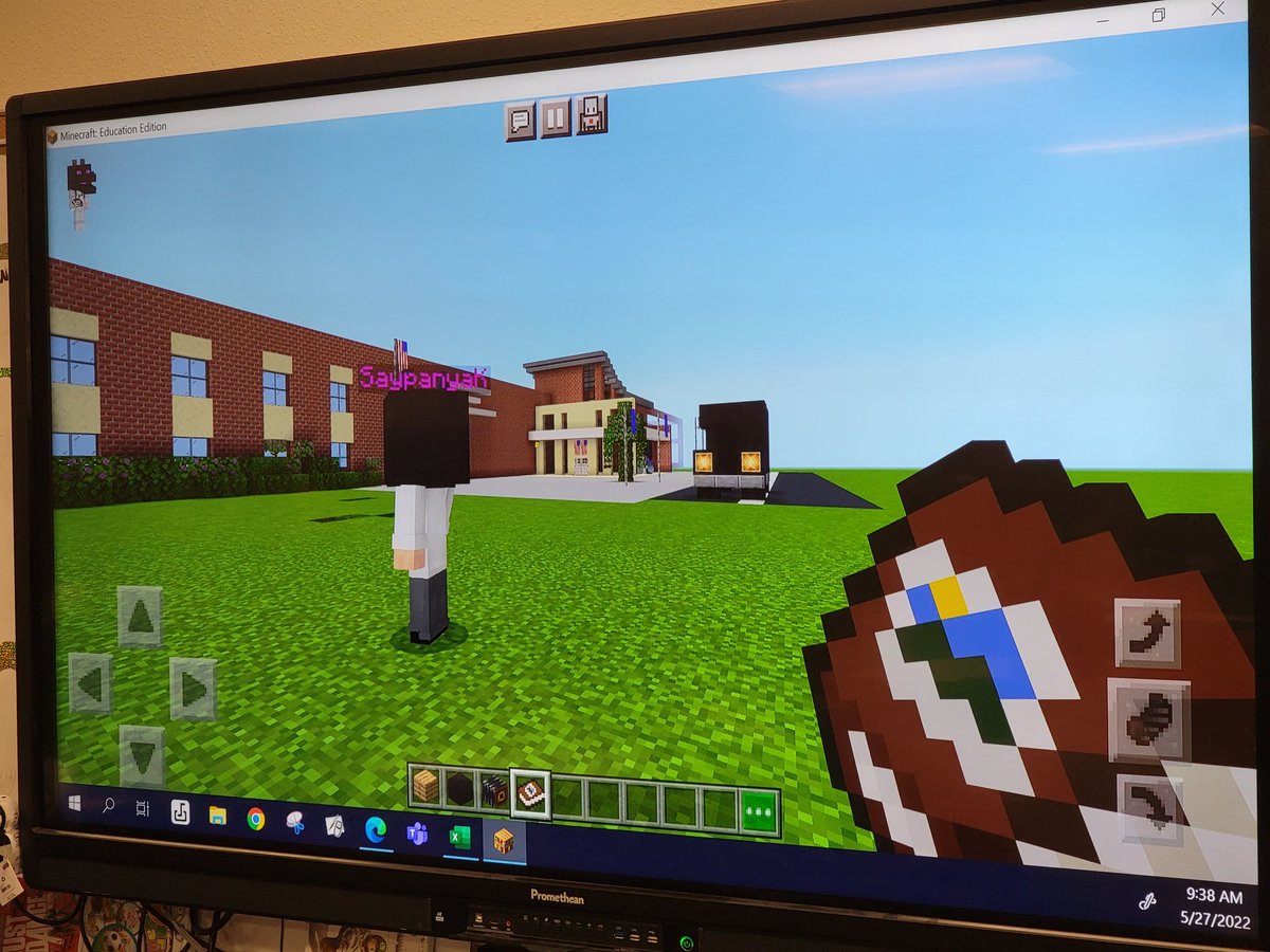 Yet another <a href="/PlayCraftLearn/">Minecraft Education</a> version of Northbrook Elementary built by a different group of my 5th grade <a href="/NESBlazers/">Northbrook Blazers</a>! The detail is AMAZING! #creativityiscrucial #onceablazeralwaysablazer #stillnotcrying #myeyesarejustleaking #goingtomissthesekids