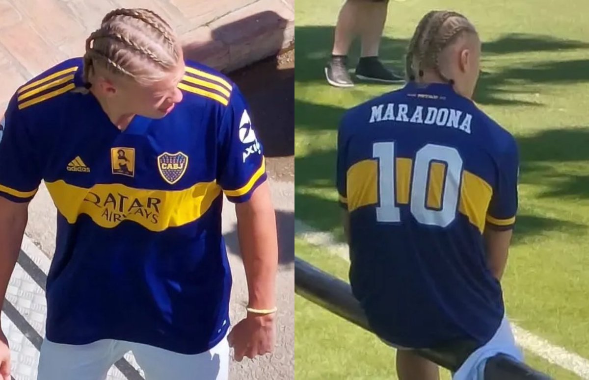 AlbicelesteTalk's tweet photo. Haaland 🔥🐐🇦🇷 https://t.co/UtPGm49QHA