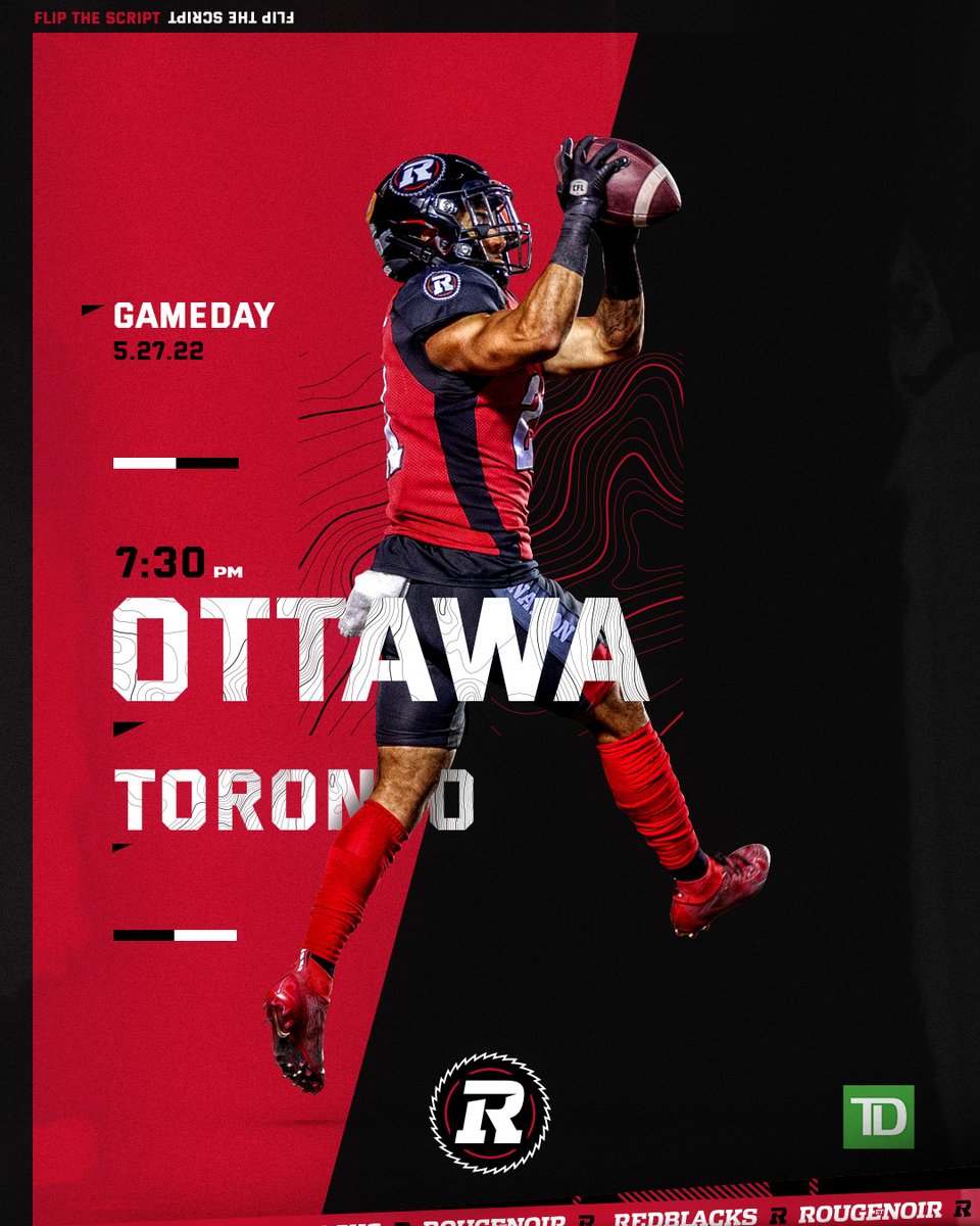 REDBLACKS's tweet image. WE&apos;RE BACK OTTAWA ‼️ 

#FlipTheScript | bit.ly/3sXkvS7