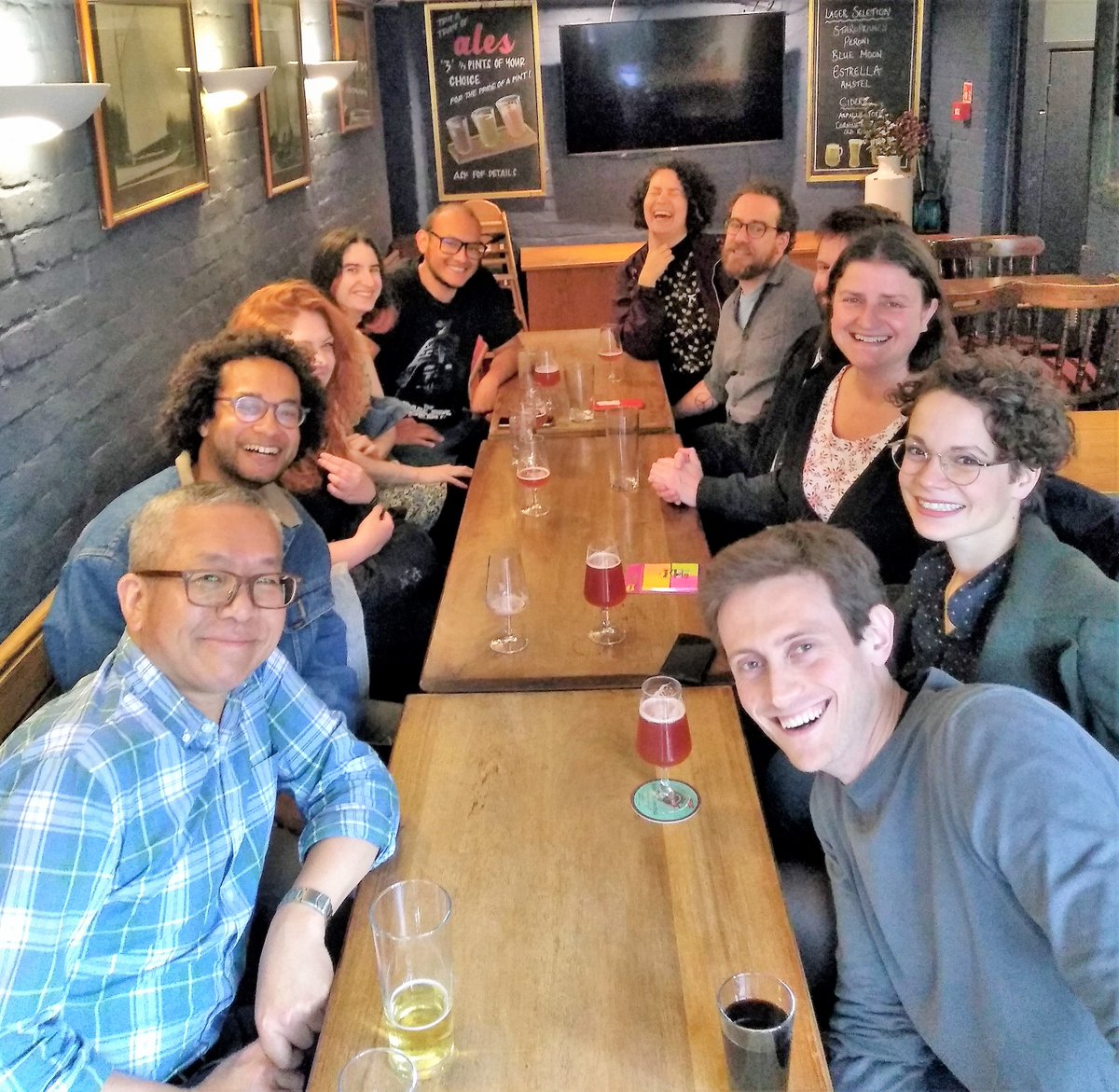 SainsburyRUnit's tweet photo. We bid a warm farewell (and raised a glass...or two) to 
@SainsburyRUnit Senior Research Associate
@BongersJacob. Safe travels!  🎉🎉

@ART_UEA @HUM_ResearchUEA https://t.co/jevGfxOwAb