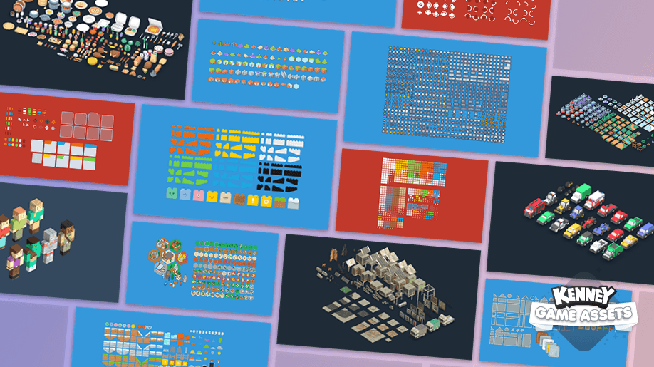 KenneyNL's tweet photo. Kenney Game Assets All-in-1 includes all 40,000+ #gameassets available on my website plus 27 exclusive collections not available elsewhere! The pack is DRM-free and includes free updates all for just $19.95 USD!

https://t.co/d3u0cM3U59

#gamedev #unity3d #godot #unrealengine https://t.co/2fmLInLfAH