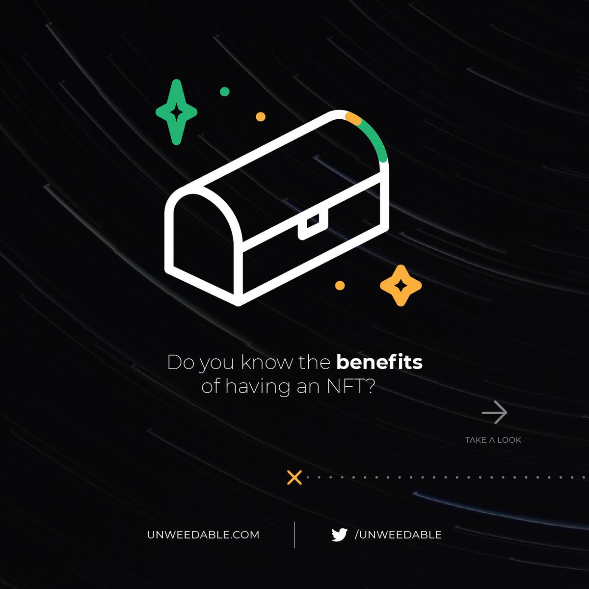 unweedable's tweet photo. ✨ uNWEEDABLE is more than a digital investment asset valued on ETH. 

🚨 Know all the benefits that our holders enjoy!!!
@rarible #NFT #NFTCommunity #WeedNFT #nftcollectors #cryptoart #Ethereum https://t.co/Mz6hhNrT6F