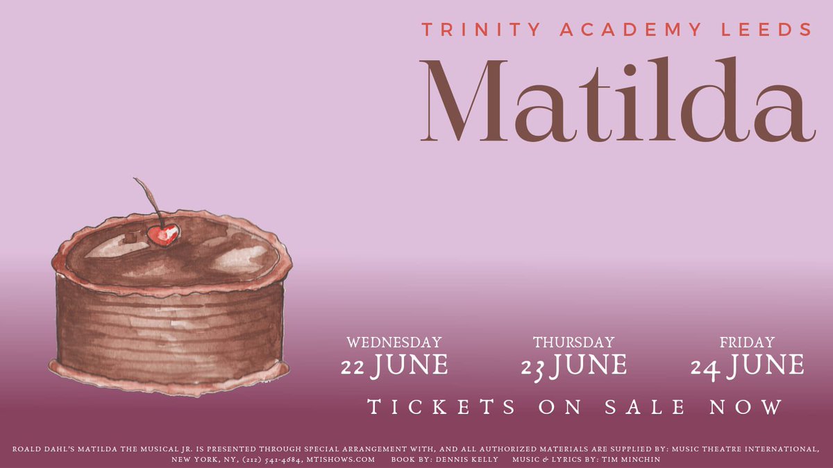 TrinityAcademyL's tweet photo. Don’t forget to book your tickets! #poster2 💜🌟 https://t.co/MPHa2HOYyD