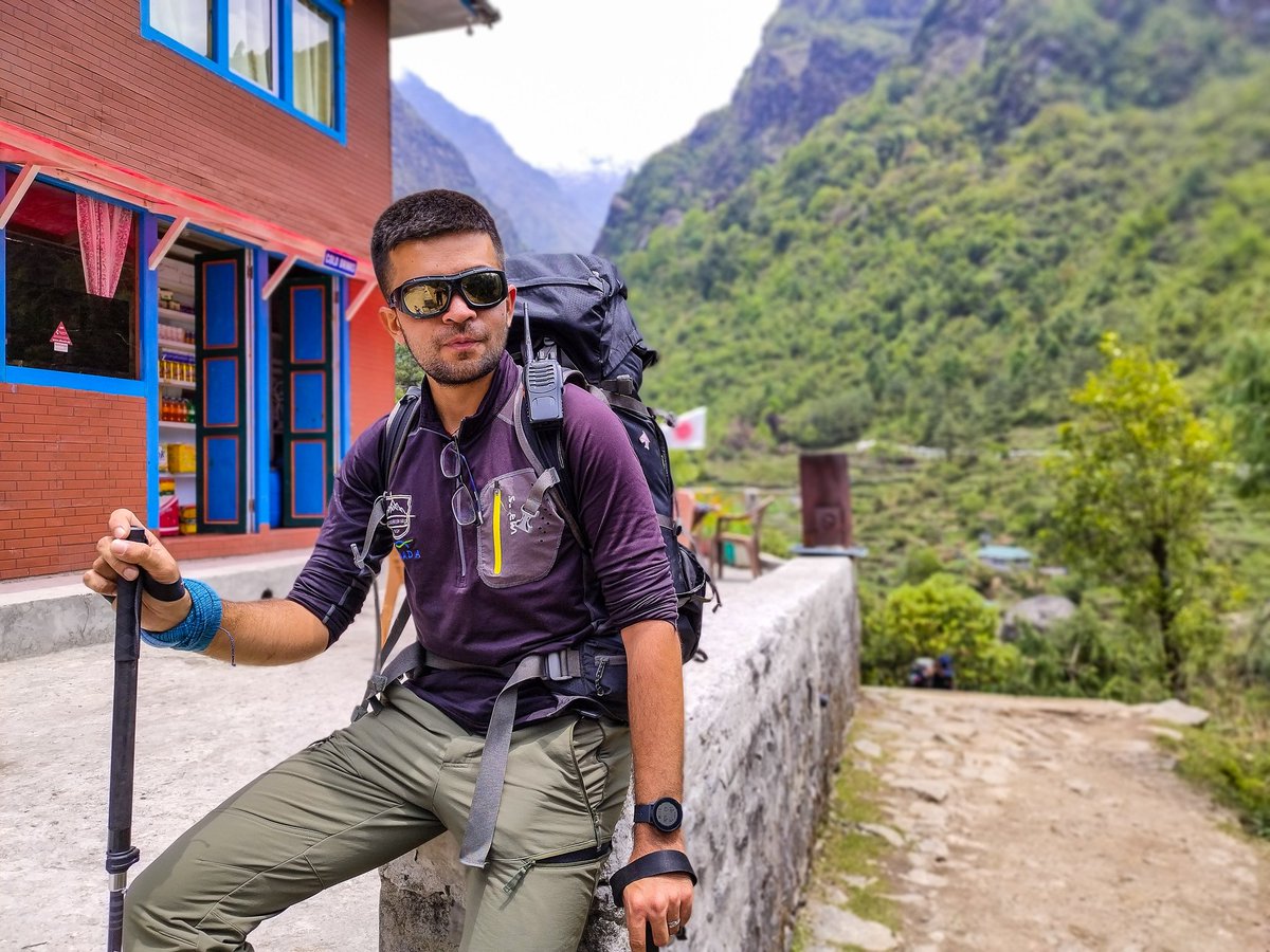 Recently I led a group to the iconic Everest Base Camp trek. Here is a vlog on the first day of our journey, starting off with an exciting flight to Lukla airport and onwards trekking to Phakding village. Below is the link to the YouTube video. 

youtu.be/aazJoryKYsw