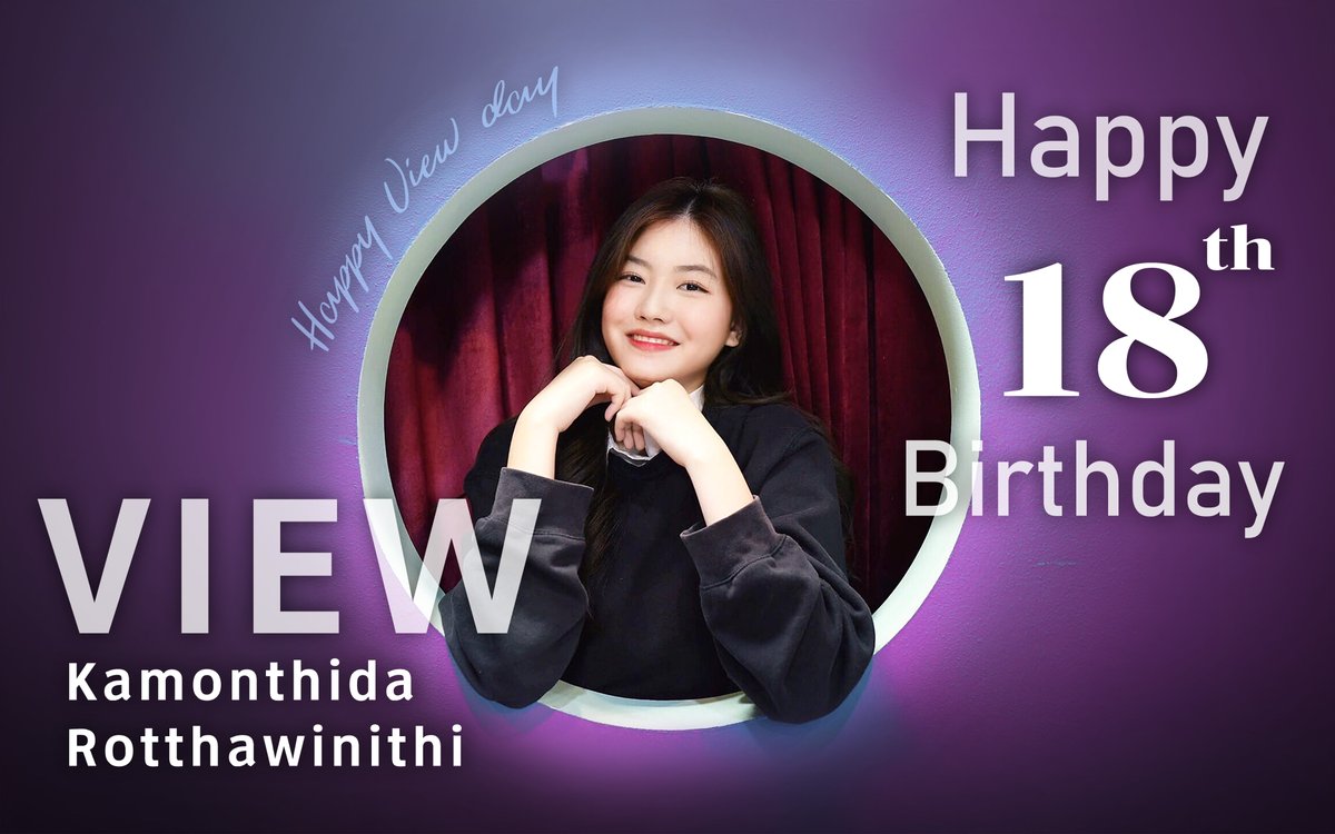 ViewBNK48THFC's tweet photo. Happy Birthday to N'View 🎂🎈
วันนี้น้องวิวอายุครบ 18 ขวบแล้วน้า 🎉
ขอให้น้องวิวสุขภาพร่างกายแข็งแรง คิดหวังสิ่งใดขอให้สมปรารถนาทุกประการ มีความสุขในทุกๆวัน และเป็นรอยยิ้มของทุกคนไปเรื่อยๆนะคะ 🥰
28.05.2022 💙
#ViewBNK48
#ViewKMNTD
#HappyViewDay
#Happy18thViewDay https://t.co/twhmsWztSS