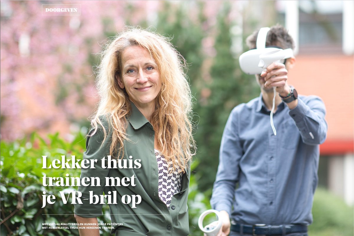 TanjaNijboer's tweet photo. Blij met de aandacht voor onze onderzoeksprojecten in het #jaarverslag #UFonds @UniUtrecht. Door de #DoorgevenCampagne hebben we meerdere #VR-brillen kunnen aanschaffen voor onze onderzoeken naar mogelijkheden om thuis cognitieve functies te trainen @HetWKZ @Hartekind #KFA https://t.co/WkzZzFlcLB