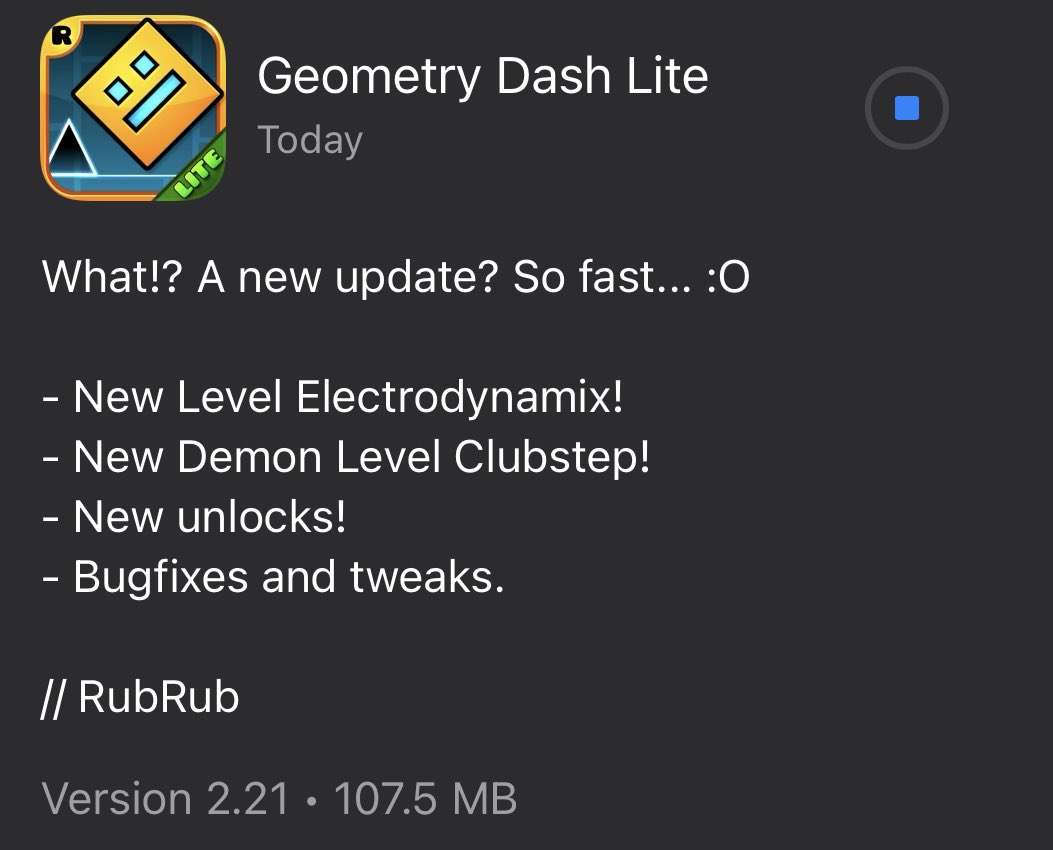 Geometry Dash Discord on Twitter "GD Lite has been updated to include