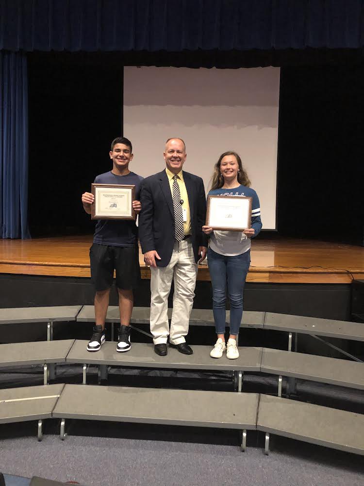 Spotsylvania Middle School (@smsspotsylvania) on Twitter photo 💙💛Our awards ceremonies concluded yesterday as we celebrated our 8th grade bulldogs. Congratulations to all of the students that received academic and athletic acknowledgements & to Greg and Aelah for receiving the 8th grade Principal’s Awards. GO BULLDOGS! 💙💛 <a href="/SpotsySchools/">Spotsylvania County Public Schools</a> 💙💛Our awards ceremonies concluded yesterday as we celebrated our 8th grade bulldogs. Congratulations to all of the students that received academic and athletic acknowledgements & to Greg and Aelah for receiving the 8th grade Principal’s Awards. GO BULLDOGS! 💙💛 <a href="/SpotsySchools/">Spotsylvania County Public Schools</a>