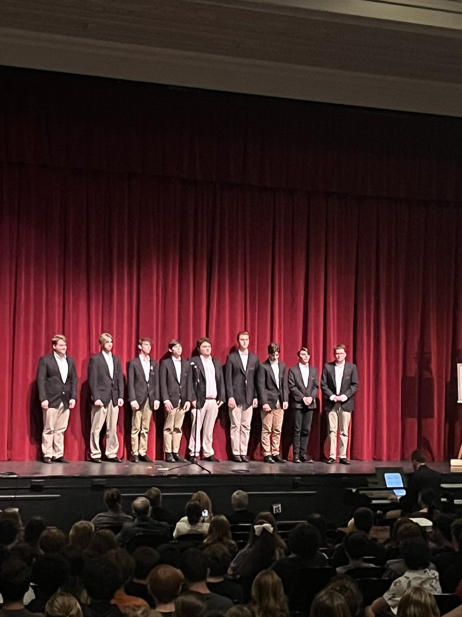 HaddonfieldHS's tweet photo. Always a special ceremony by Student Council remembering and honoring our vets! Have a great Memorial Day weekend. Please stop by HMHS for Monday’s poppy presentation honoring the Fallen. https://t.co/eiysnooaLv