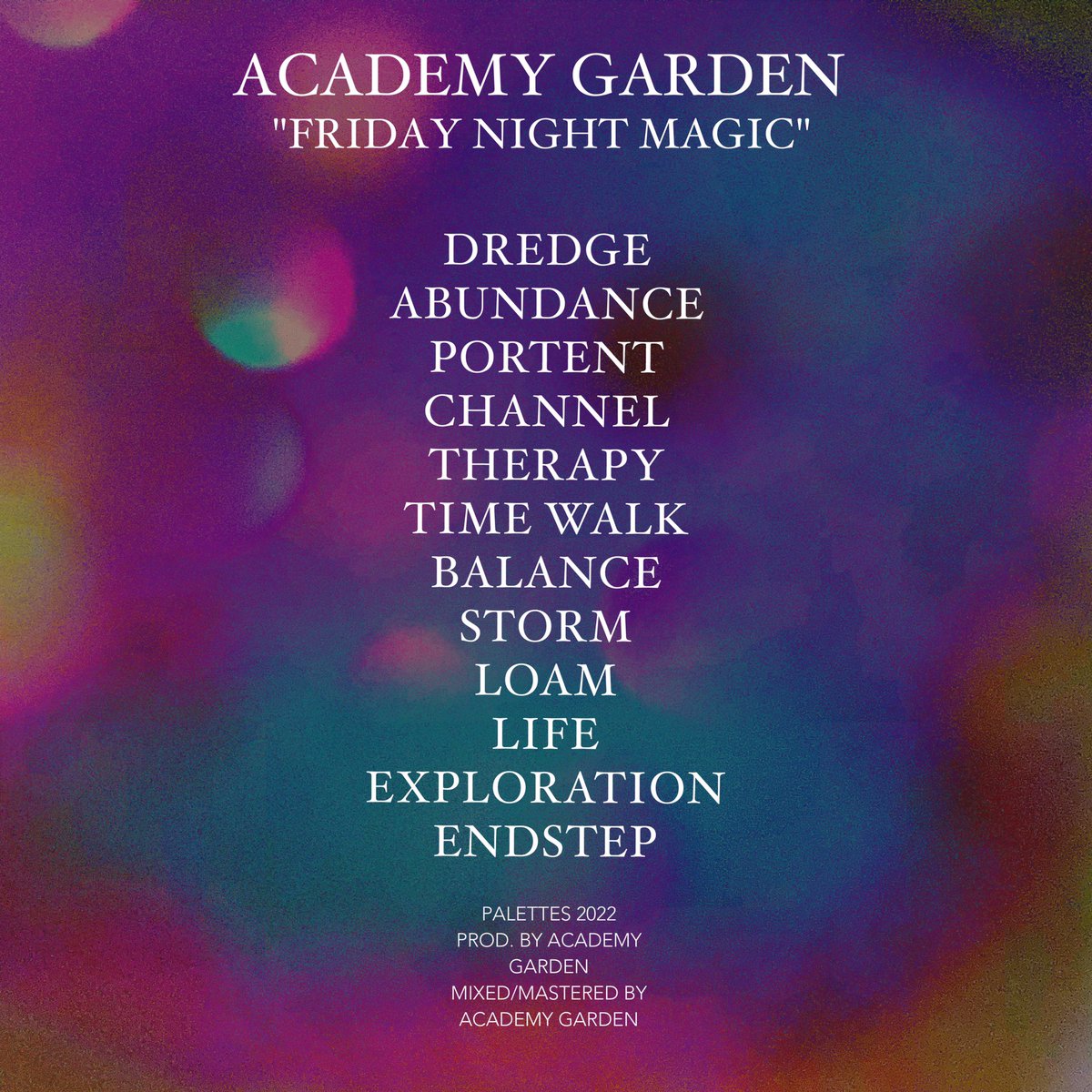 "FRIDAY NIGHT MAGIC"
new full-length album
from @_academygarden_ 
is out now 🪄

stream: streamlink.to/FNM 💫
vinyl: palettes.us/album/friday-n… 💫