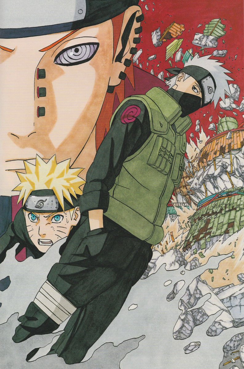 dailyhokage's tweet photo. Naruto volume 46 cover https://t.co/cZGtkboxwY