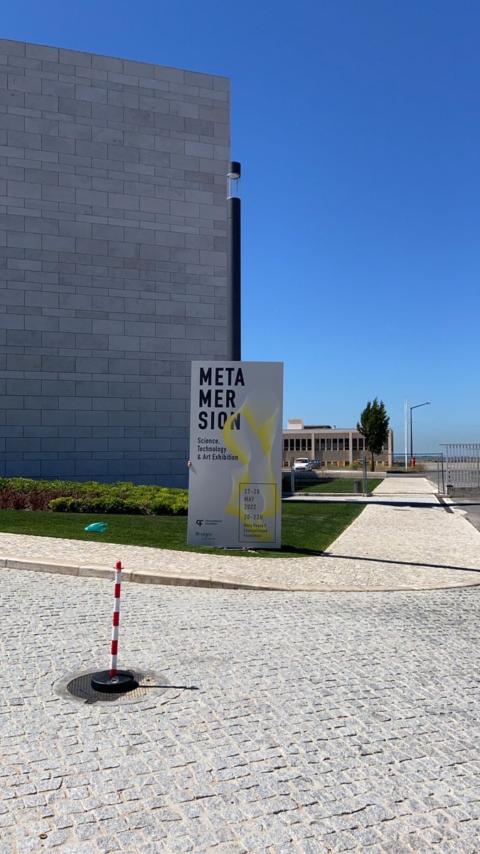 Neuro_CF's tweet photo. We're waiting for you tonight and tomorrow, from 8–11pm.
Get your #freeticket here👉https://t.co/DmkTPHbNCn
#Metamersion #Science #Technology #Art #exhibition #FreeEvent @sonarlisboa @lisboasecreta @moullinex @satorestudio @Joejpaton @zmainen @ChampalimaudF https://t.co/OgD6ZBaDpK
