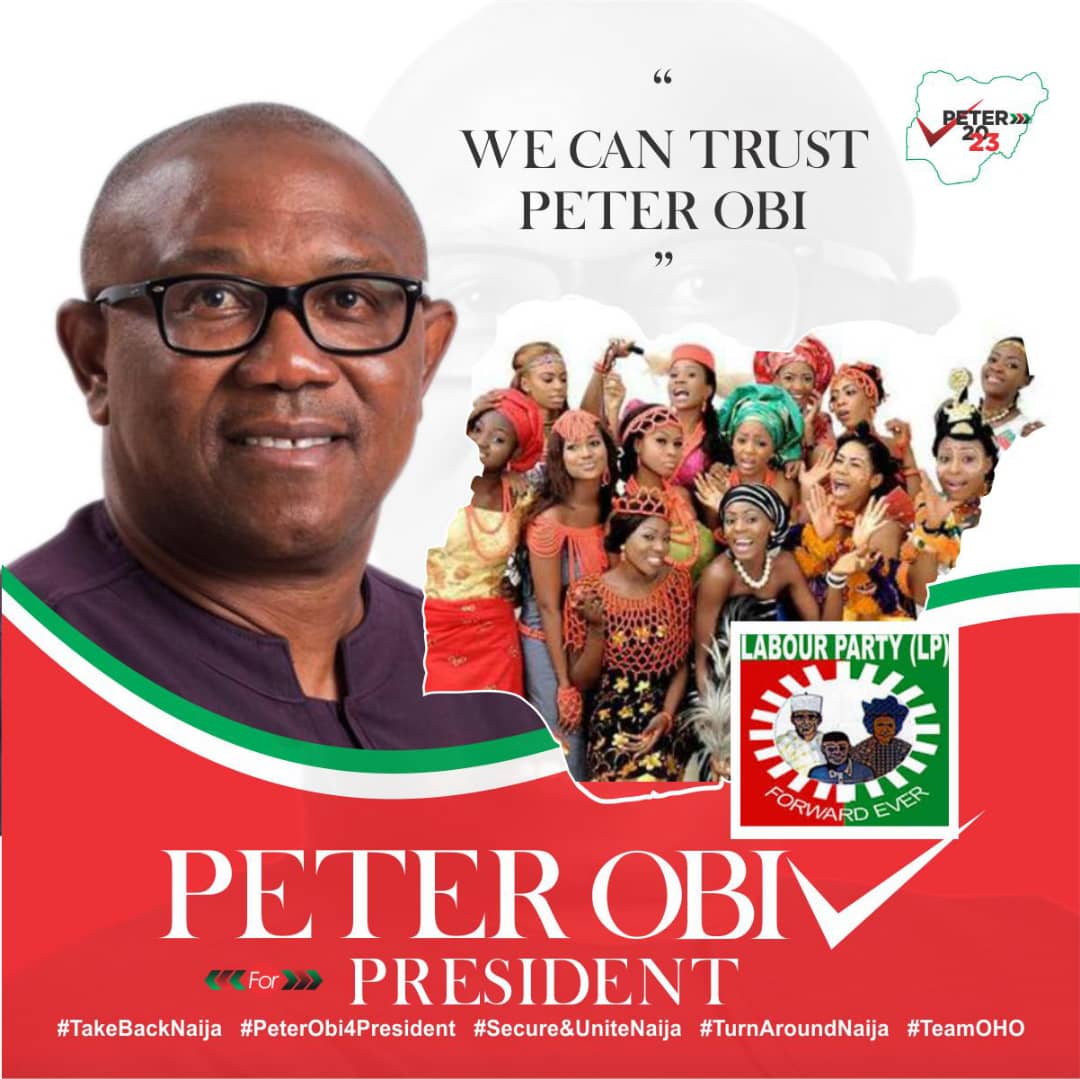 OselokaHObaze's tweet photo. The deed is done.  It's official @PeterObi is now in Labour Party. Check out his tweeter handle. https://t.co/DKH87ScWFO