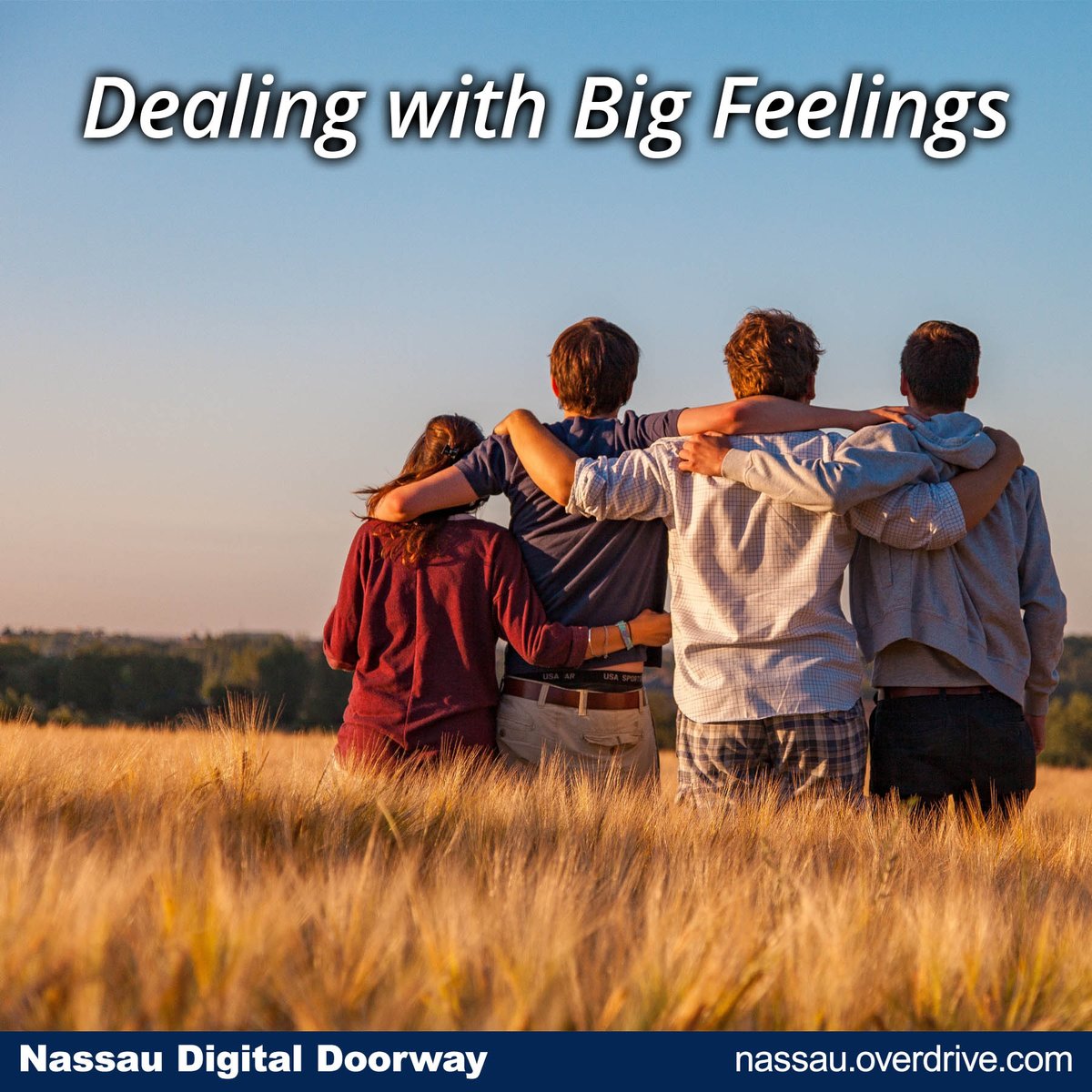 You ,or someone you know, may be going through a difficult time.  We hope this collection of books might help. nassau.overdrive.com