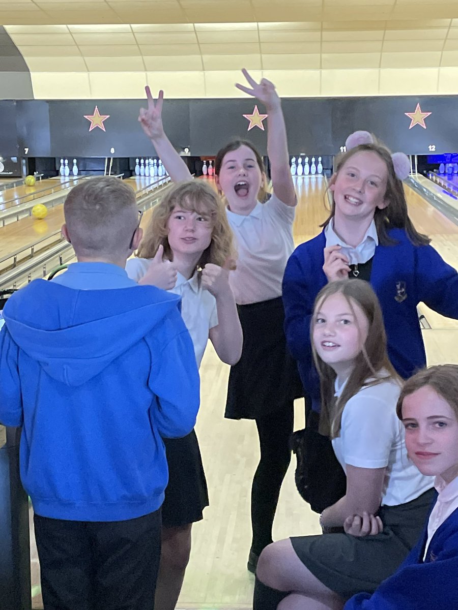 latimerprimary's tweet photo. Year 6 had a fantastic day today. Bowling and burgers🍔 What a well deserved treat for working so hard this half term! Enjoy your week off☺️ #year6 #postSATs https://t.co/Wefm0dvGLB