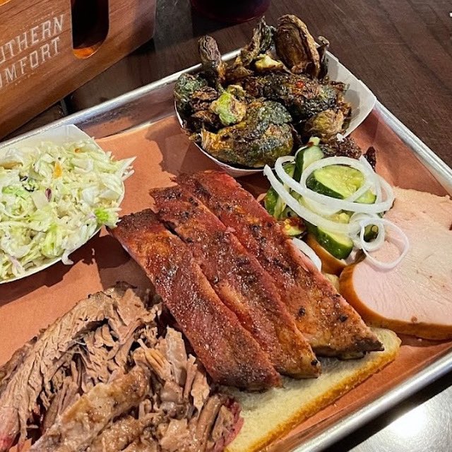 Central_CityBBQ's tweet photo. Award-winning BBQ…because gosh darnit, you’re flippin worth it!
Come pig 🐷 out proper with us today for lunch, happy hour (3-6) AND dinner!
#patioweather 🪴 ☀️ 🐶
#noladining #wherenolaeats #nolabbq #bbqnola #supportlocalnola https://t.co/VaT5Q6AUIy
