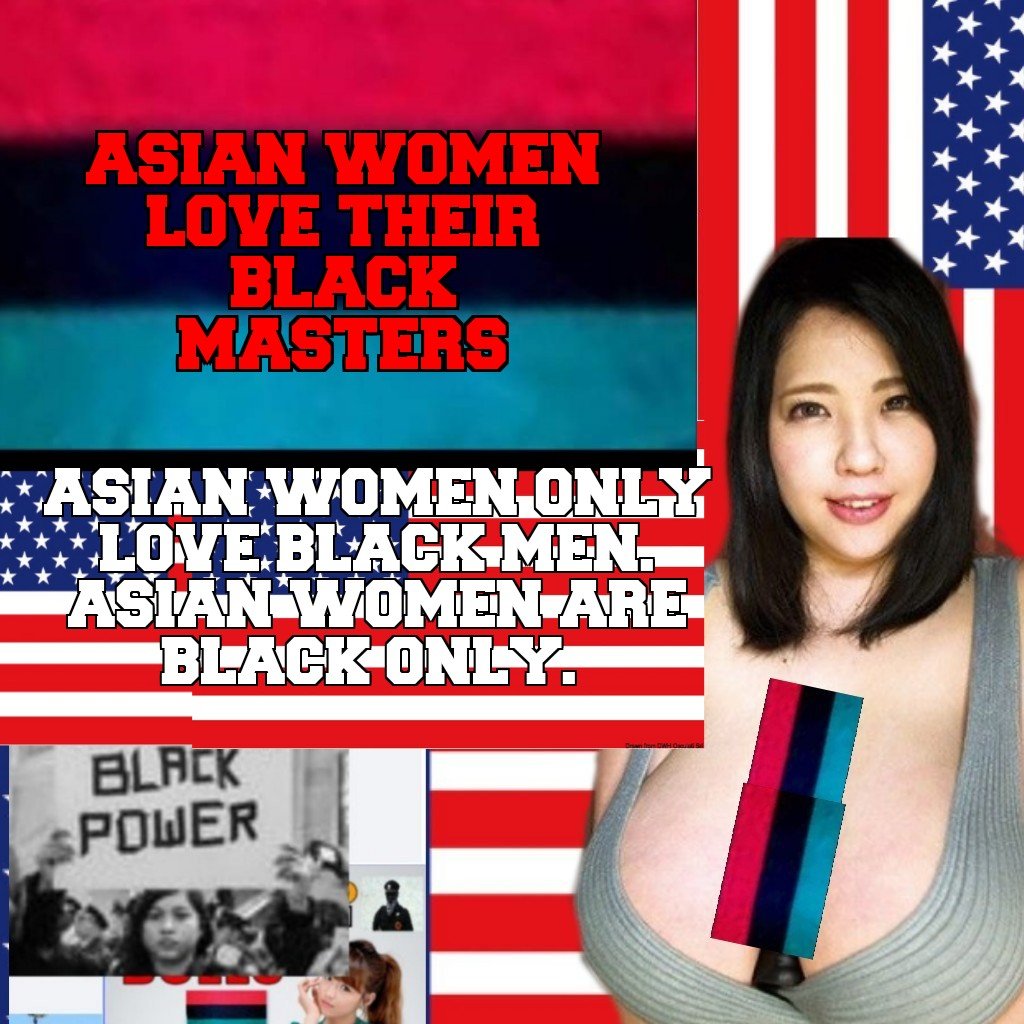 Asian Takes Big Black Dick