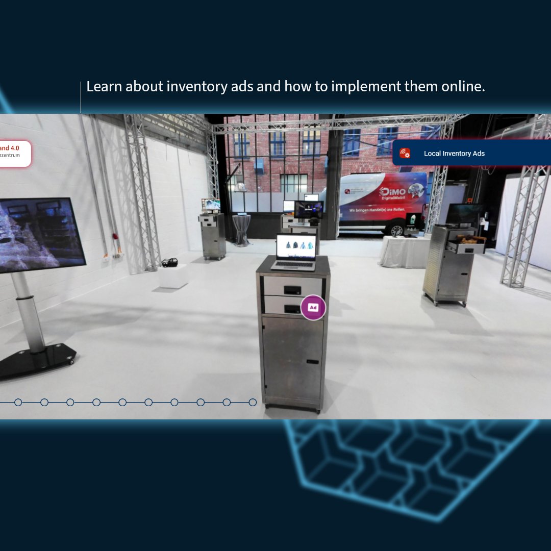 cuuub_com's tweet photo. The DigitalMobil is now a 360° Tour! Experience the future of digital commerce virtually. There is
also a cuuub in the cuuub. More at https://t.co/zPAsqdcTtX.
#digitalmobil #digital #retail #cuuub #virtualexperiences https://t.co/Xg3mTXMcNk
