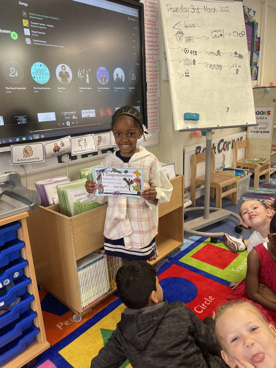 e1_stgeorges's tweet photo. Wow! We can’t believe it! ANOTHER dinosaur certificate winner. She has read 50 times! Keep reading everyone #readingstannesgae1 @StAnnesgaCPS https://t.co/bv3RuKVM3z