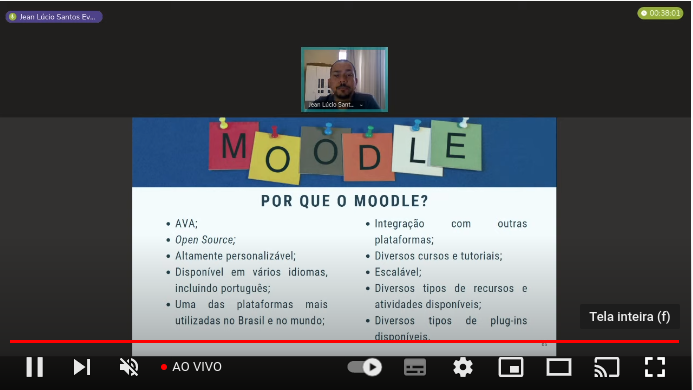 moodlemoot_br's tweet photo. Ao vivo https://t.co/6kGB7oBeZN  #mootBR22 #moodle https://t.co/5EXdw5OpIV