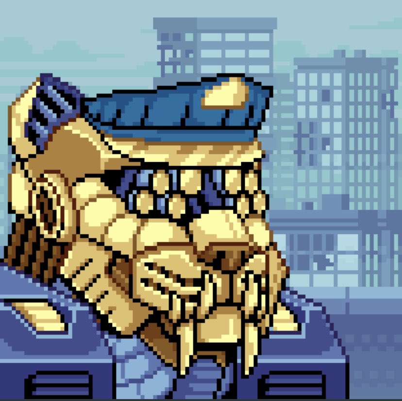 Flex your rarest #SolanaNFT. I’ll start 😼

🤖@SolBotsDAO #924 - Rank 7 
keeping the streets clean 👮‍♂️