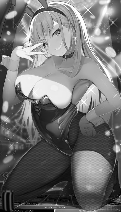 海夢ちゃん画像が検索に出ないので白黒で実験投稿 