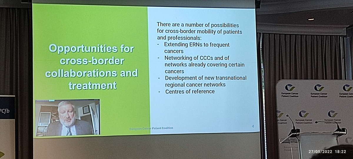 We are pleased to welcome <a href="/TitAlbreht/">Tit Albreht</a> in @cancereu annual conference