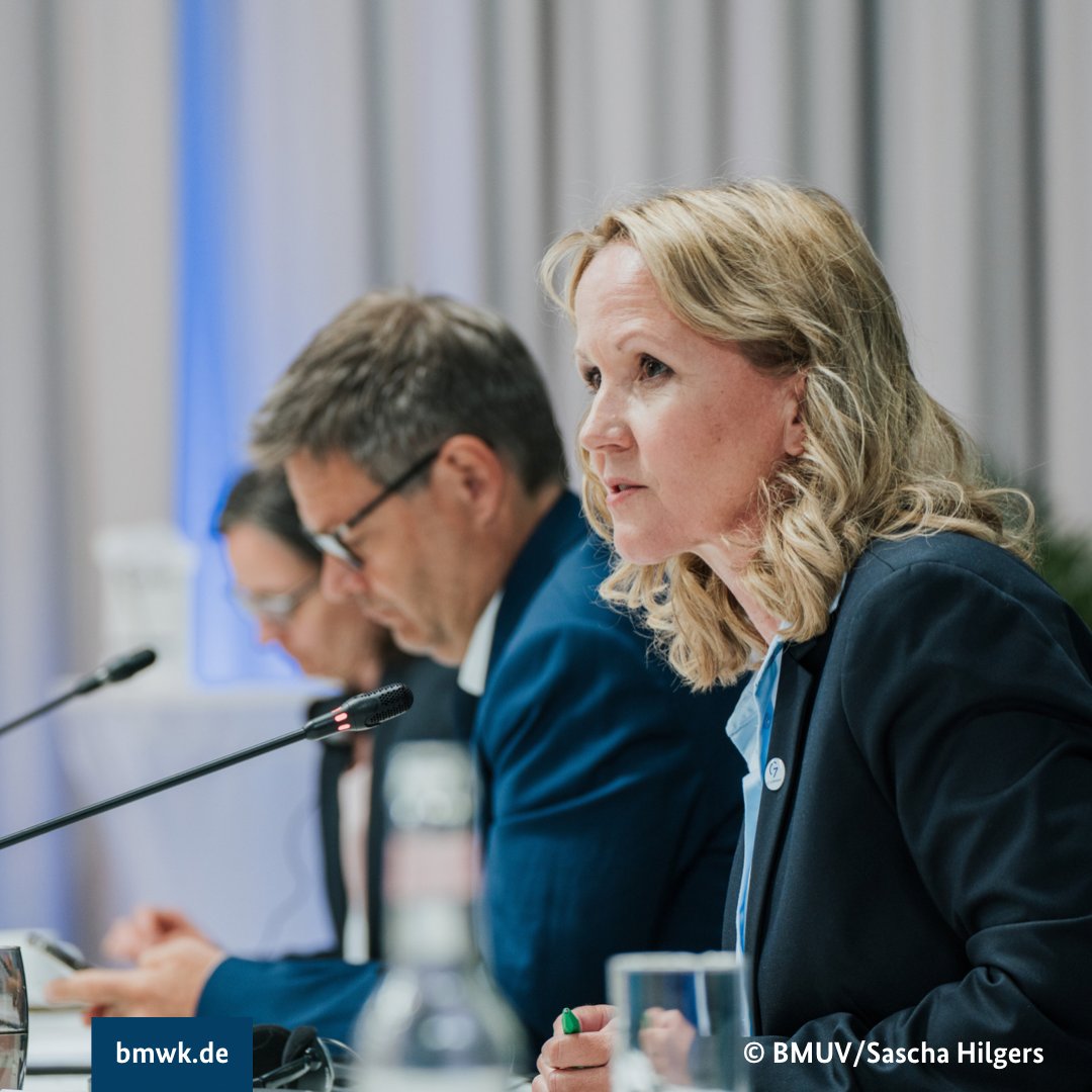 Die #G7GER-Konferenz unter Leitung von Minister #Habeck und Ministerin <a href="/SteffiLemke/">SteffiLemke</a> endet mit einer Abschlusserklärung, welche ein starkes Signal für mehr #Klimaschutz und ambitionierten Umweltschutz setzt. 👉bmwk.de/Redaktion/DE/P…
