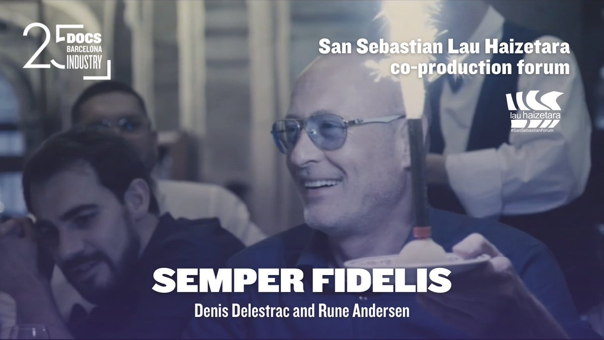 San Sebastian Lau Haizetara co-production forum 2022 award goes to 'Semper Fidelis' by <a href="/DDelestrac/">Denis Delestrac</a> and Rune Anderson. 👌 cc <a href="/IBAIAasociacion/">IBAIA - Asociación de Productoras Audiovisuales</a> 

The project will attend at 2022 San Sebastian Lau Haizetara co-production forum.