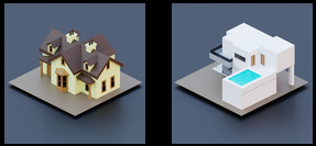 Cardanean's tweet image. My airdropped properties from @IsometricWorld_ 😍Thank you kindly 🍀