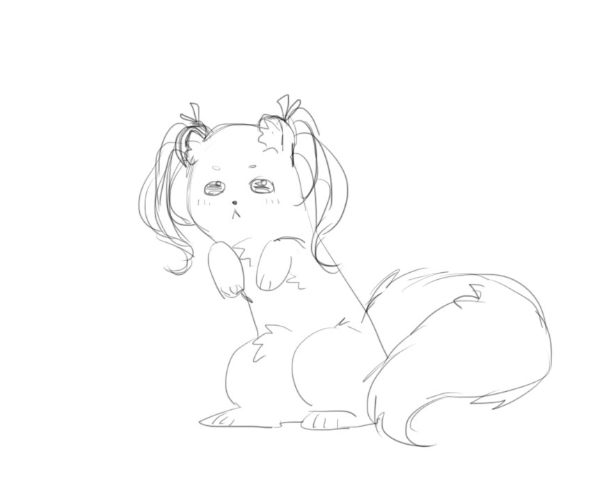 양갈래4명(...세명과한마리 채움ㅎㅎ