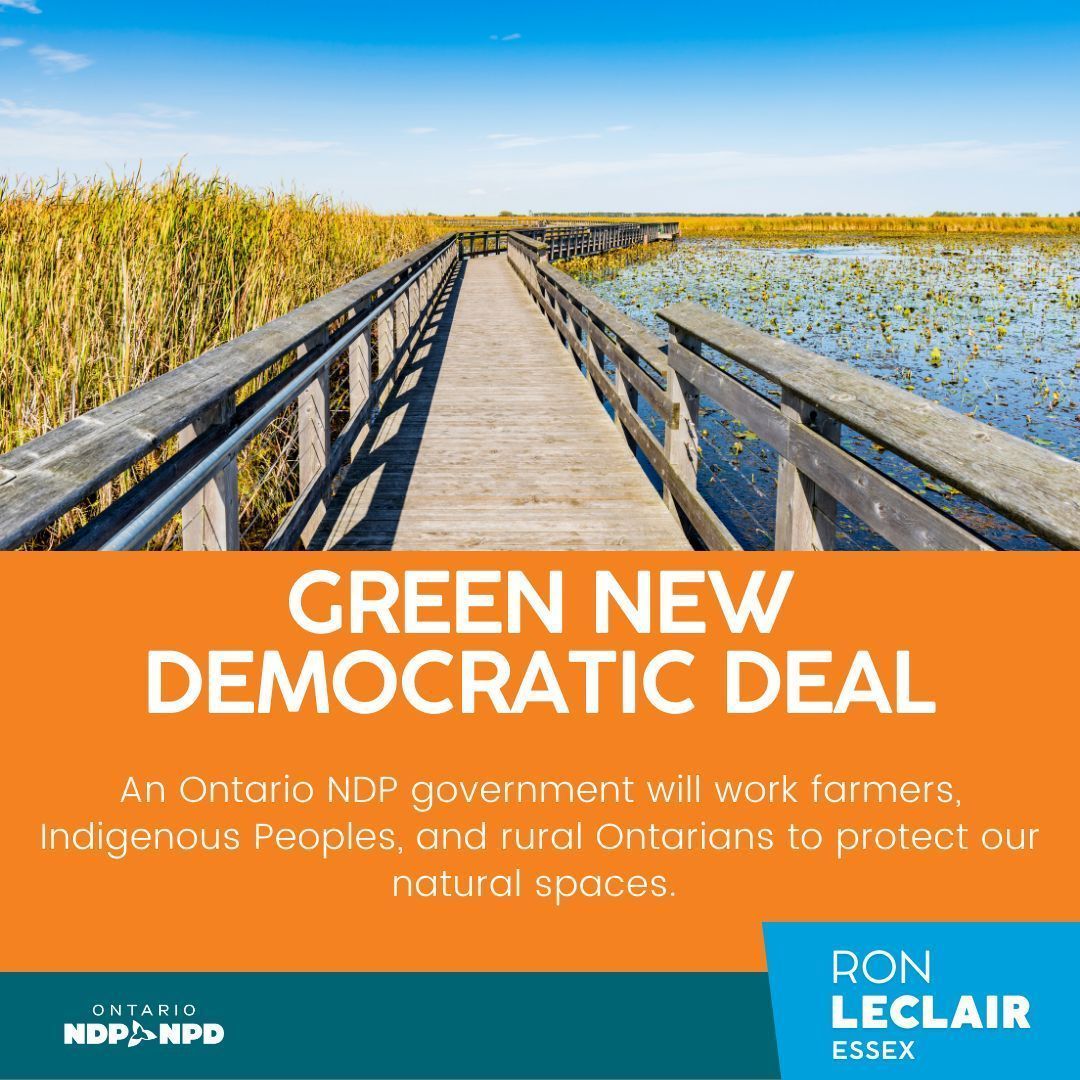 Read more about the Green New Democratic Deal

Read more: ontariondp.ca/greennewdeal