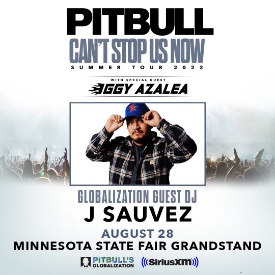 JSauvez's tweet image. Going on tour with the one and only @pitbull @GlobalizationXM  and @IGGYAZALEA this summer! St. Paul Minnesota let’s go! ticketmaster.com/pitbull-ticket…