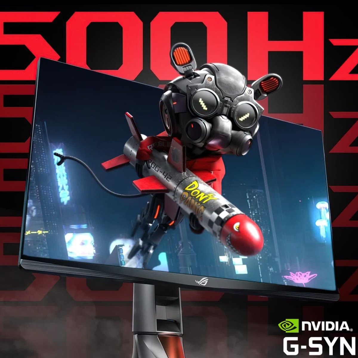 fanznews_'s tweet image. Introducing the Asus Rog Swift 500Hz wfy.ai/3MXU3jk #NewGaming #NewGamingMonitor #AsusRogSwift #Asus #Computers #ConsumerElectronics #FastestGamingMonitor #AsusRogSwift500hz